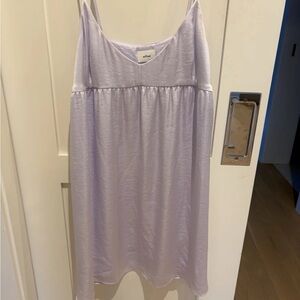 Wilfred Light Purple Chemise dress sleeveless. Small Aritzia was $98